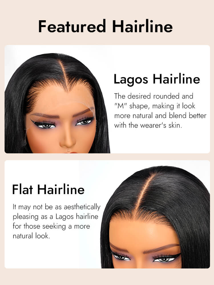 M Hairline VS Flat Hairline
