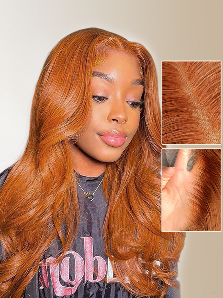 Ginger Copper Color Wig