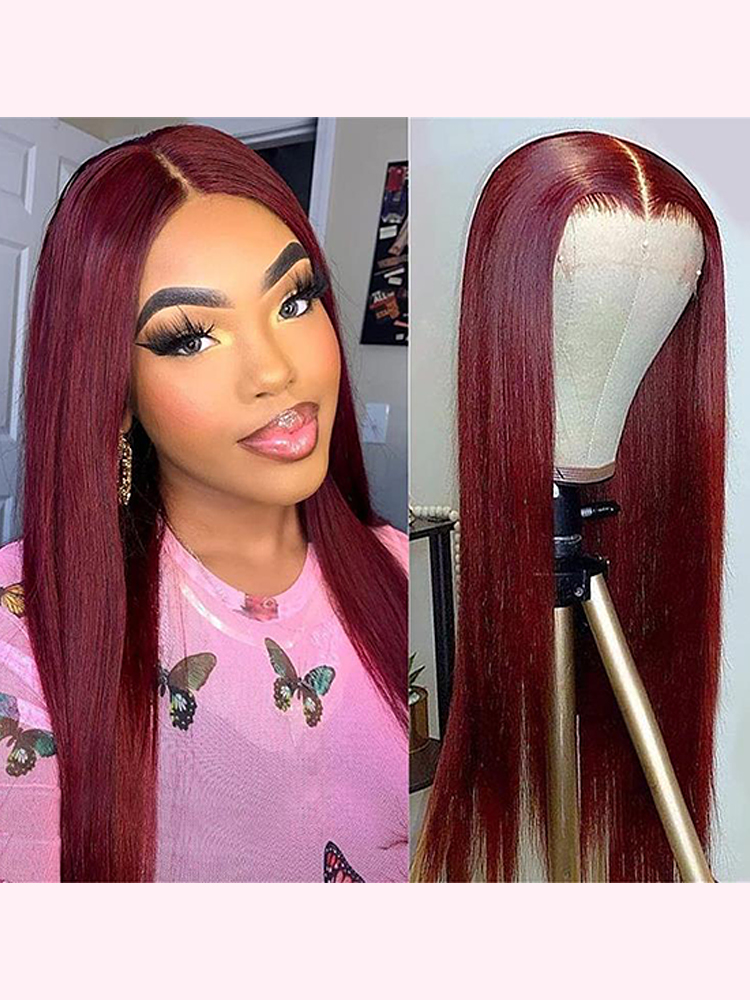 99J Burgundy Wig
