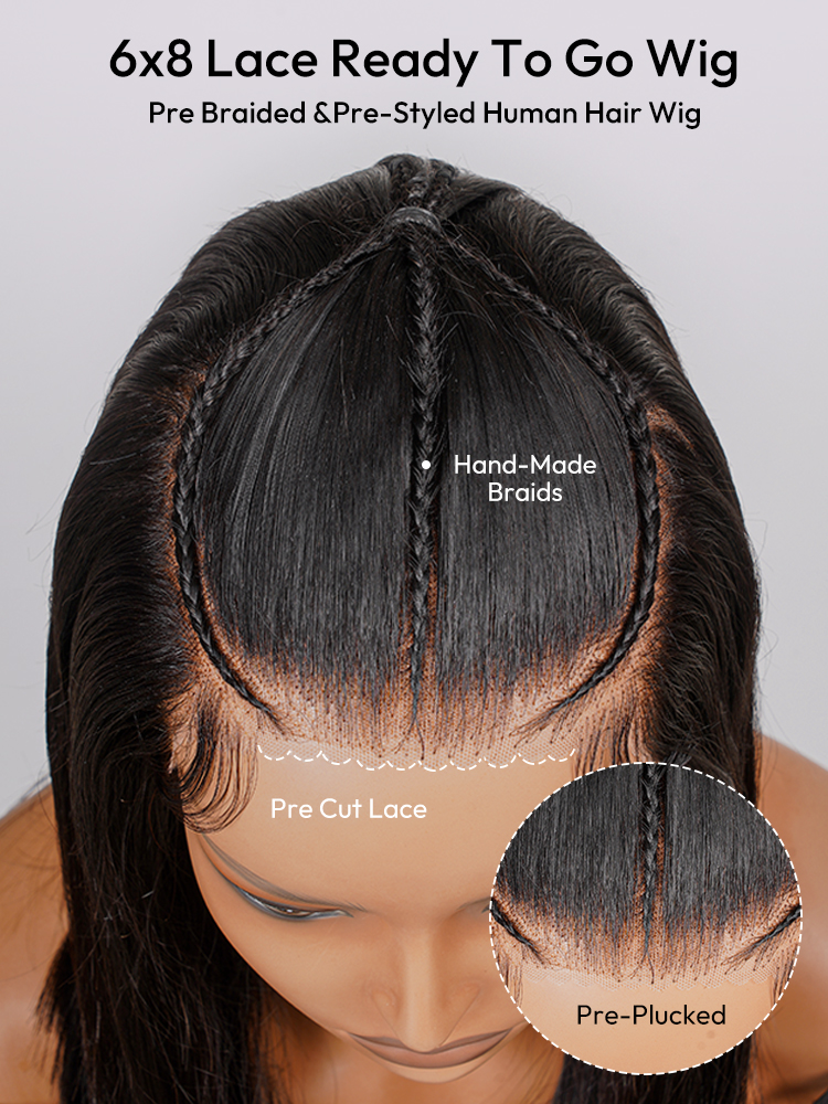 pre braided ready to go wig pre braided ready to go wig