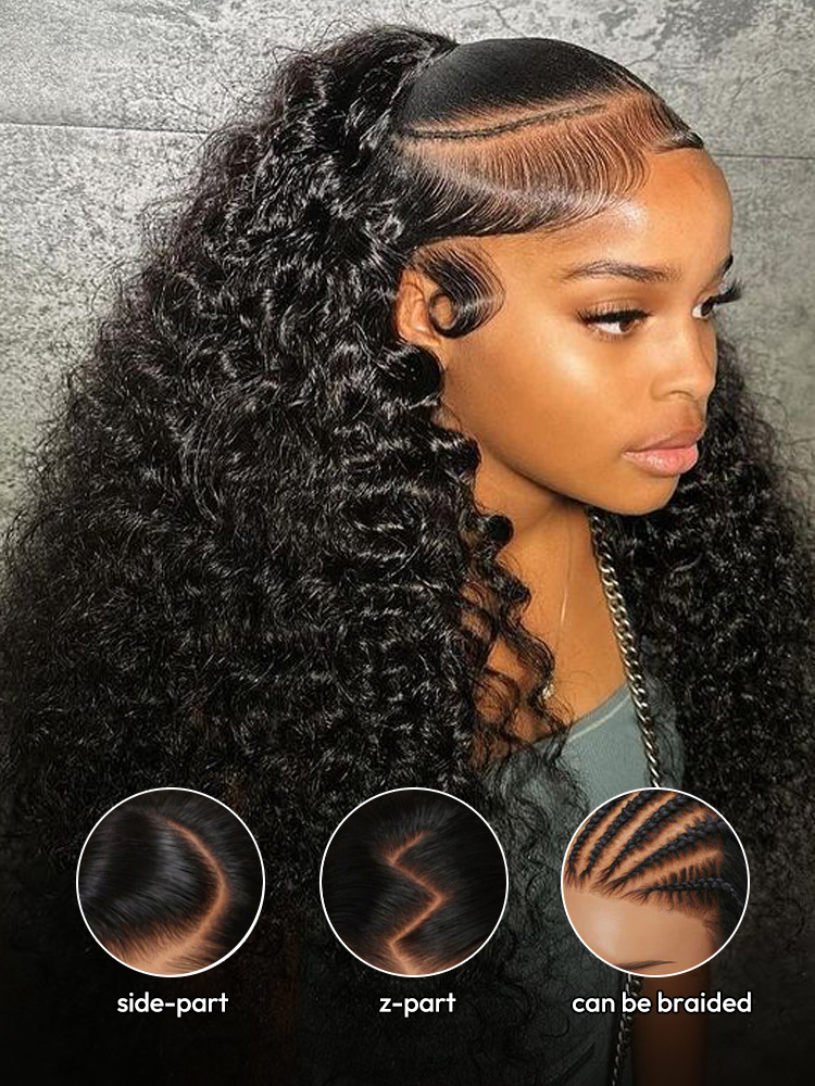 Water Wave Human Hair Wigs
