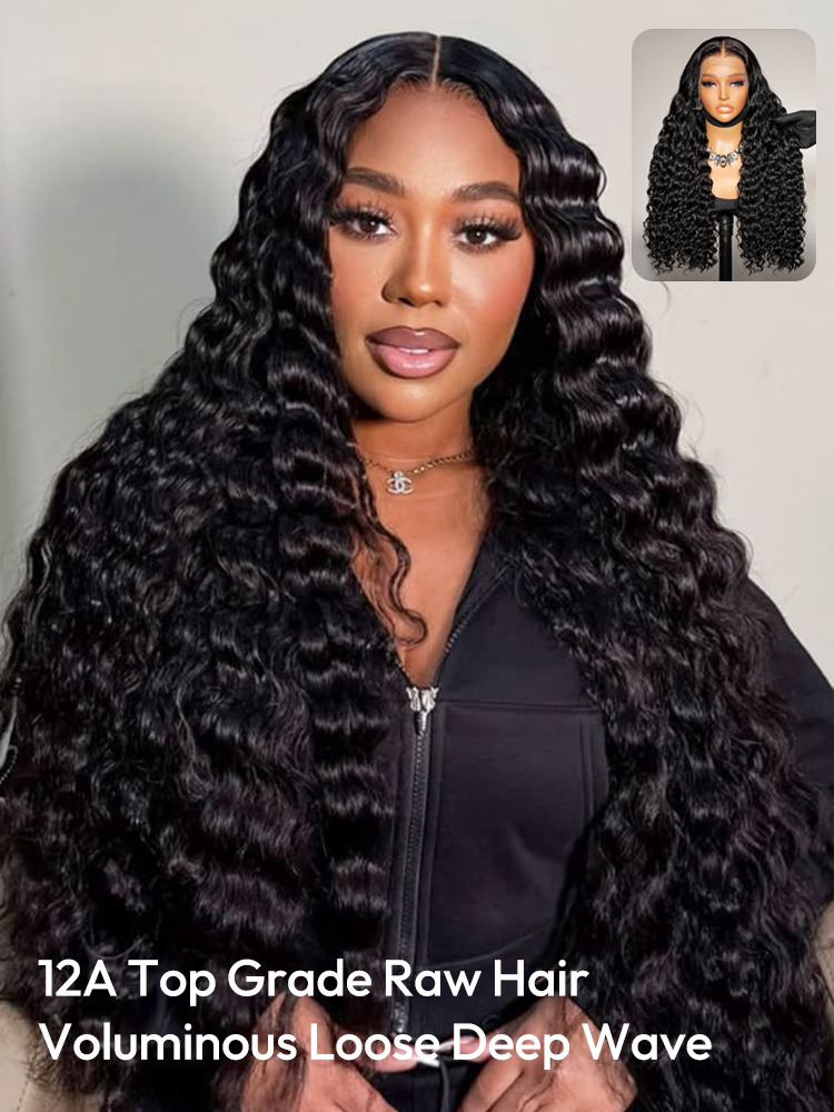 Full Density 12A Loose Deep Wave Wig