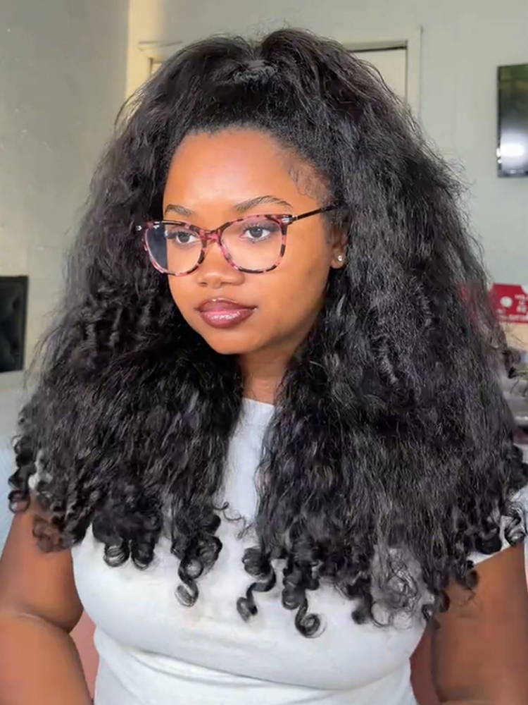 Voluminous Kinky Curly Wave Wig