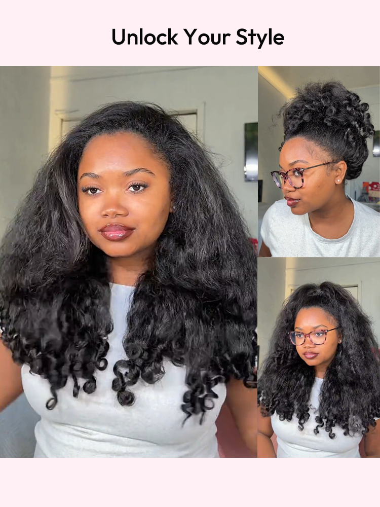 One Kinky Culry Wig More Styles