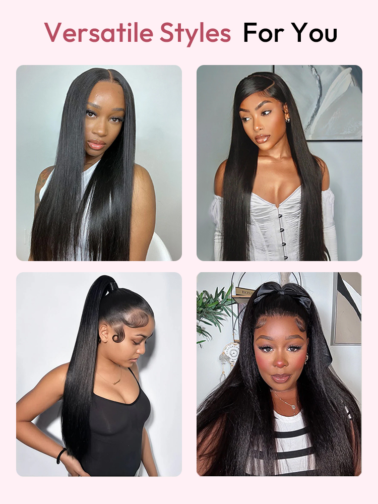 Straight Hair Lace Front Wigs
