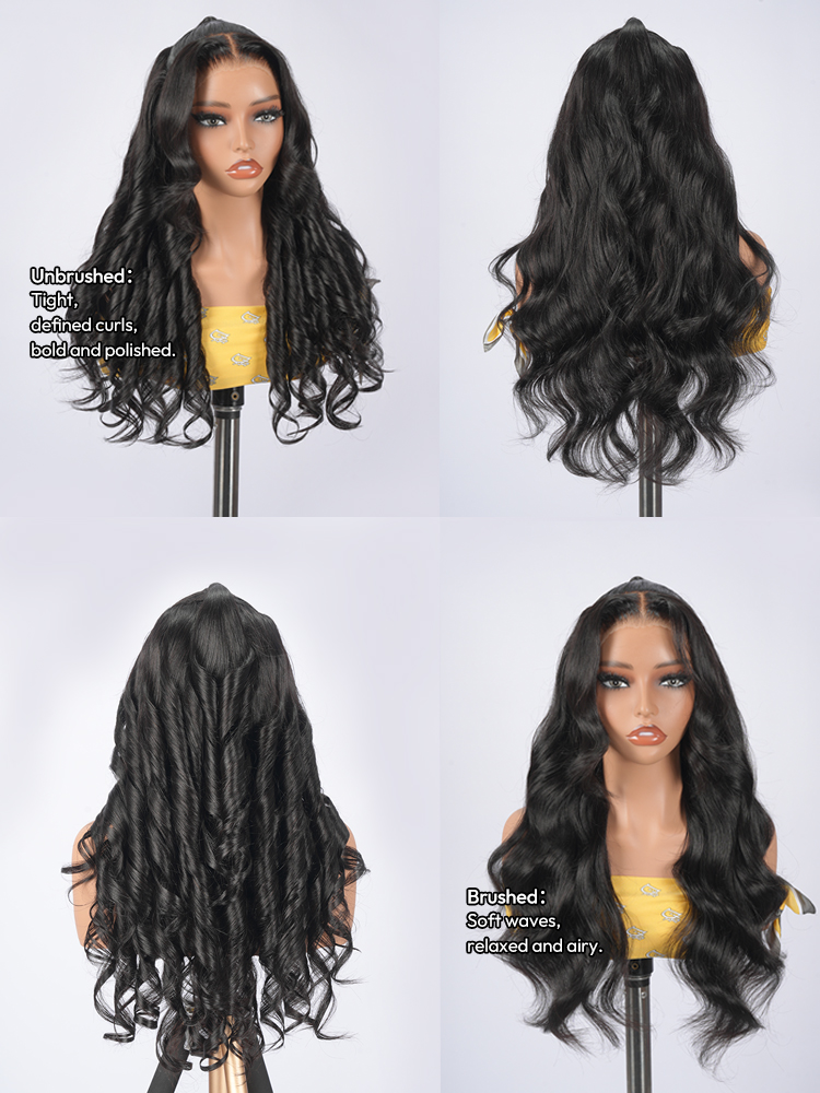 Half Up Style Wig