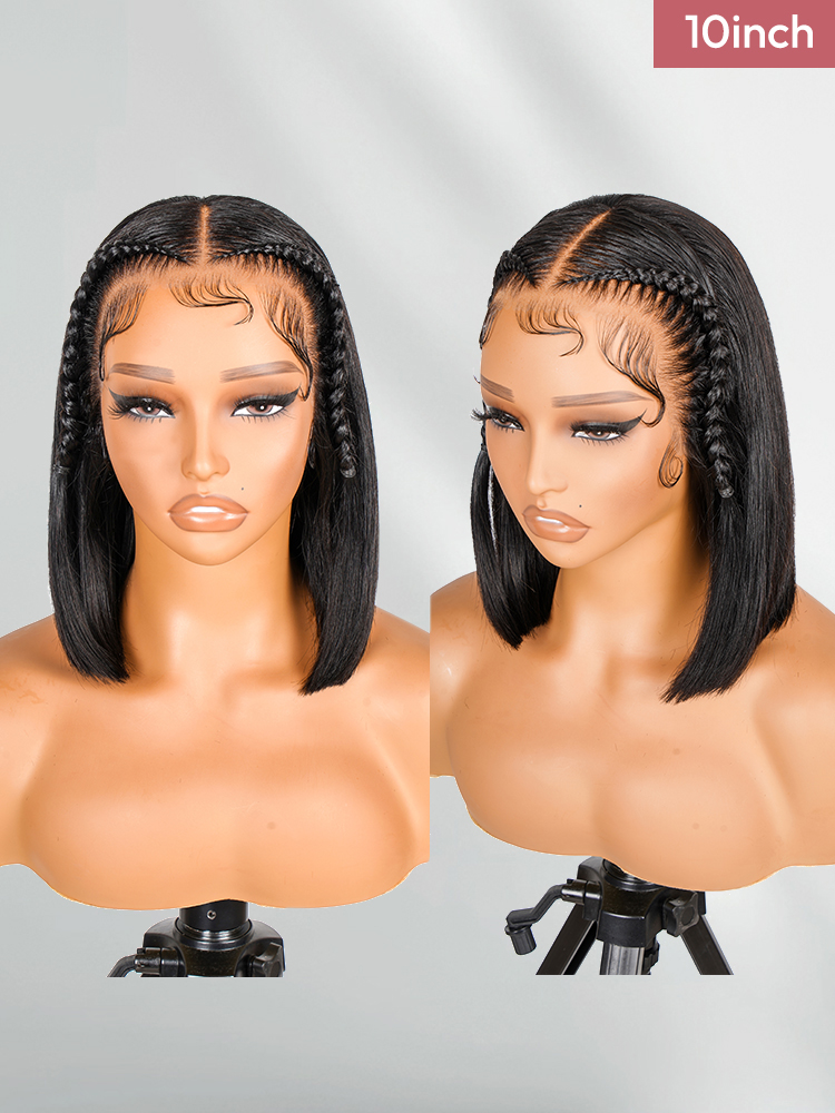 Pre-Braided Bob Wigs Pre-Braided Bob Wigs