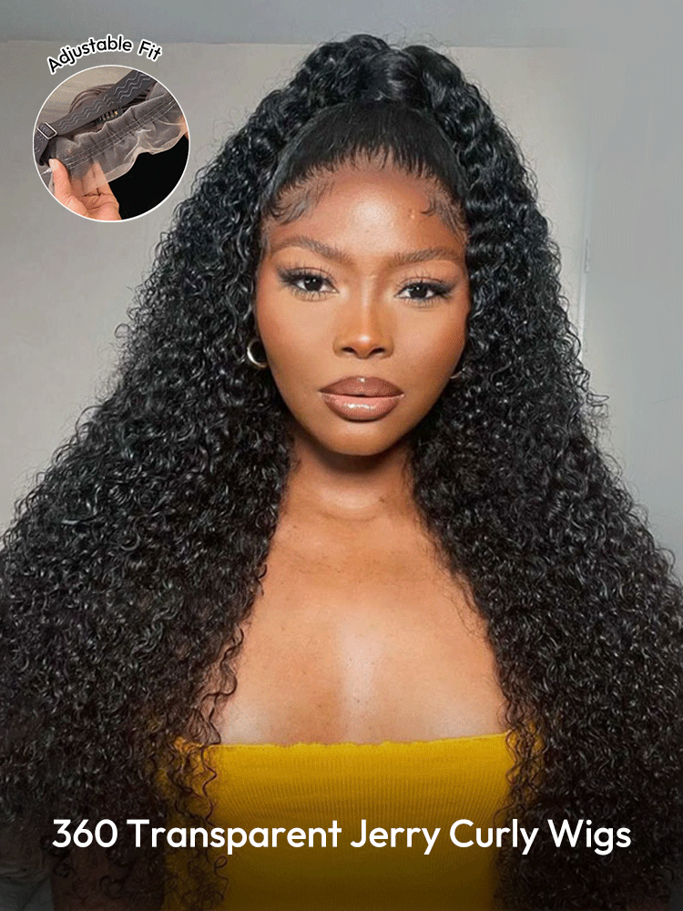 Curly Hair 360 Wigs