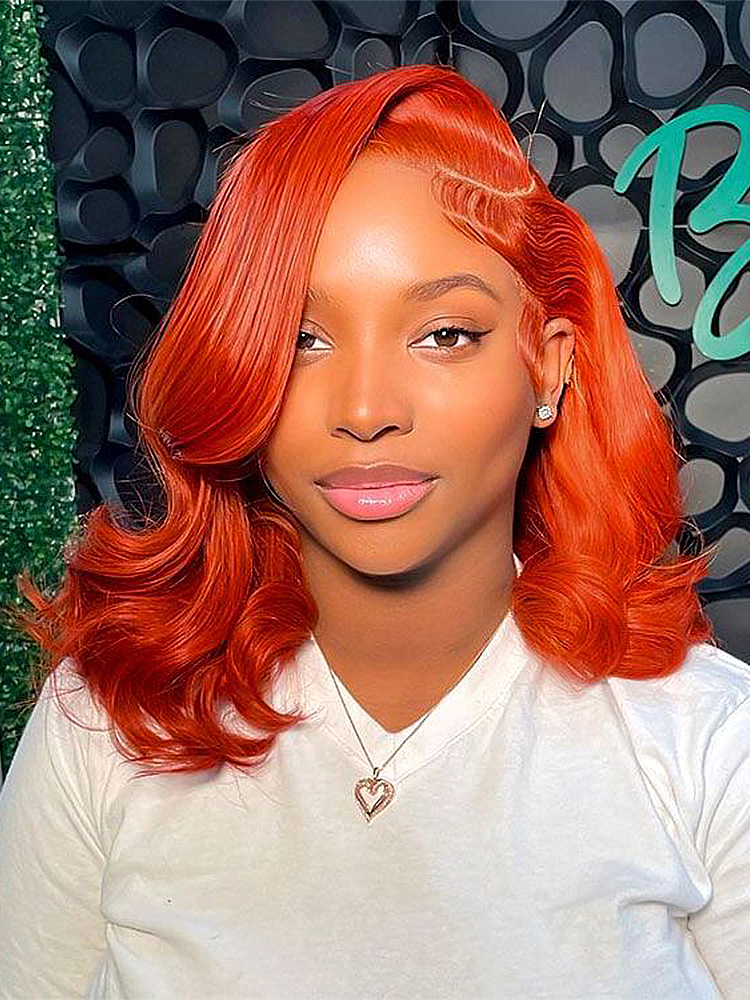 Copper Red Bob Wig