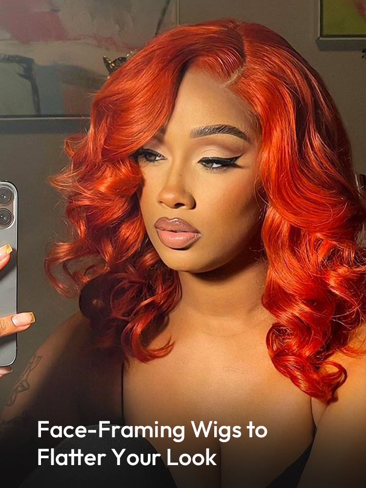 Copper Red Wig