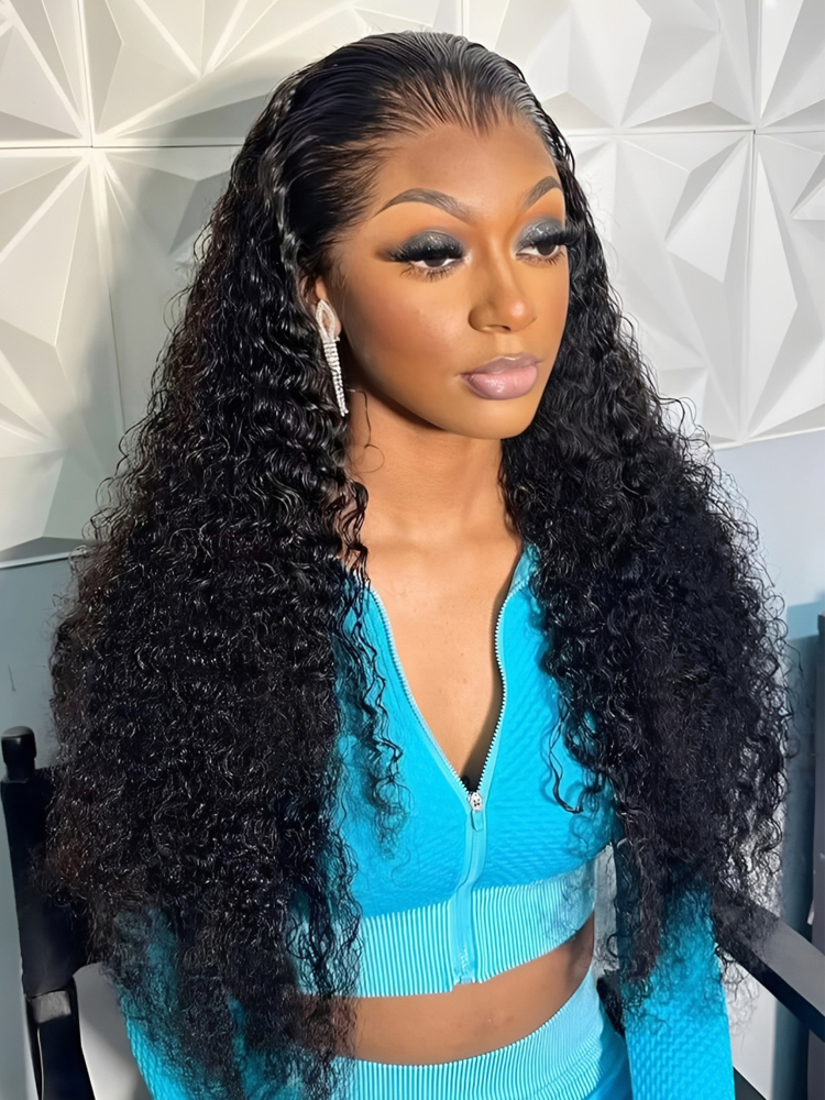 Lagos Hairline Jerry Curly Wigs