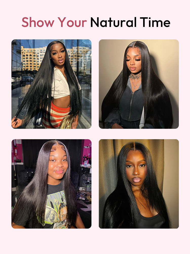 Virgin Hair Straight Wig