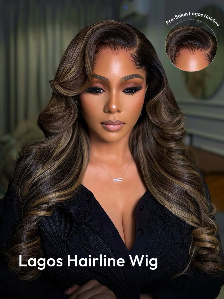 Lagos Hairline Highlight Wig