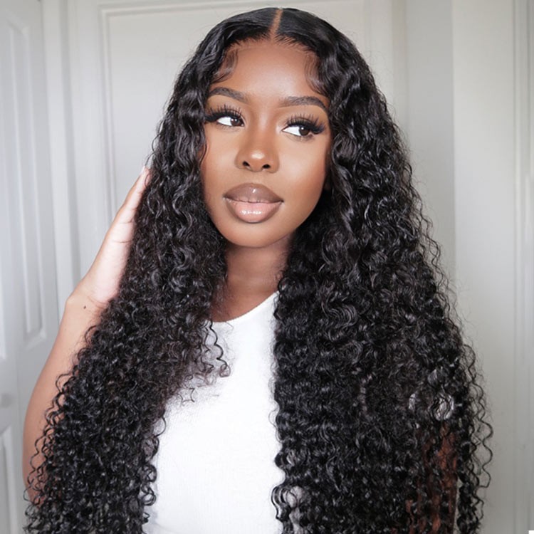 curly 6*6 closure wig