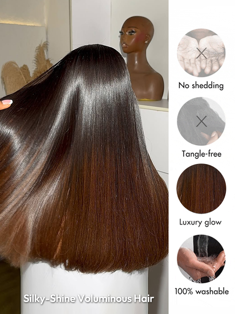 Luxury Ombre Straight Wig