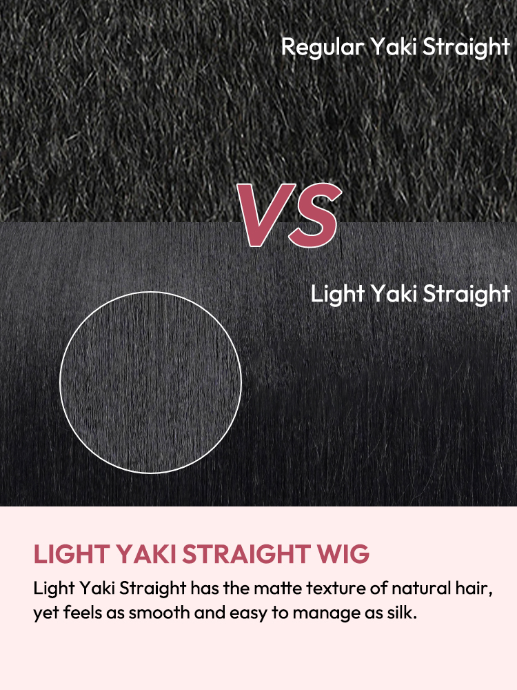 Light Yaki Straight With Pre-Plucked Hairline