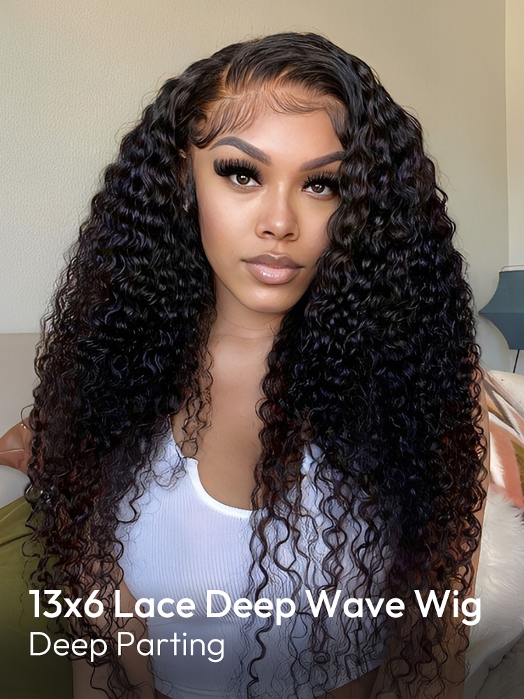 Deep Wave Wigs With Baby Hair