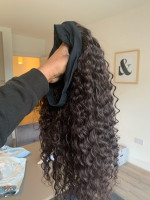 Pretty wig looks like the picture. We...