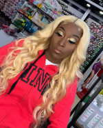 Spectacular 613 Full Lace Wig Wallpaper Digital Art