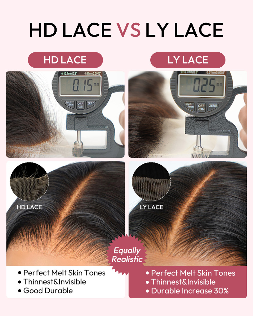 HD LACE VS LY LACE