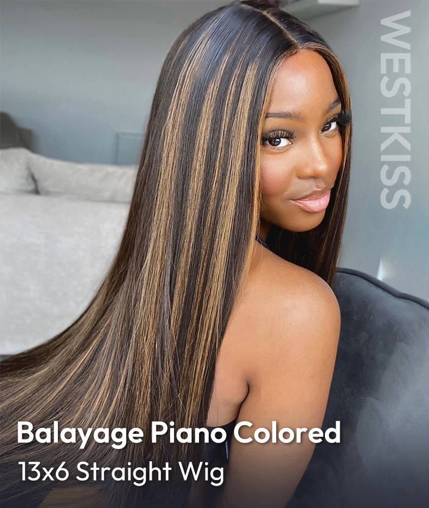 Balayage Piano Colored