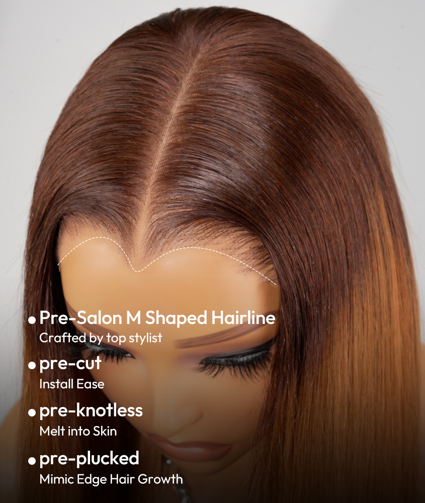 Pre-Salon M Shaped Hairline