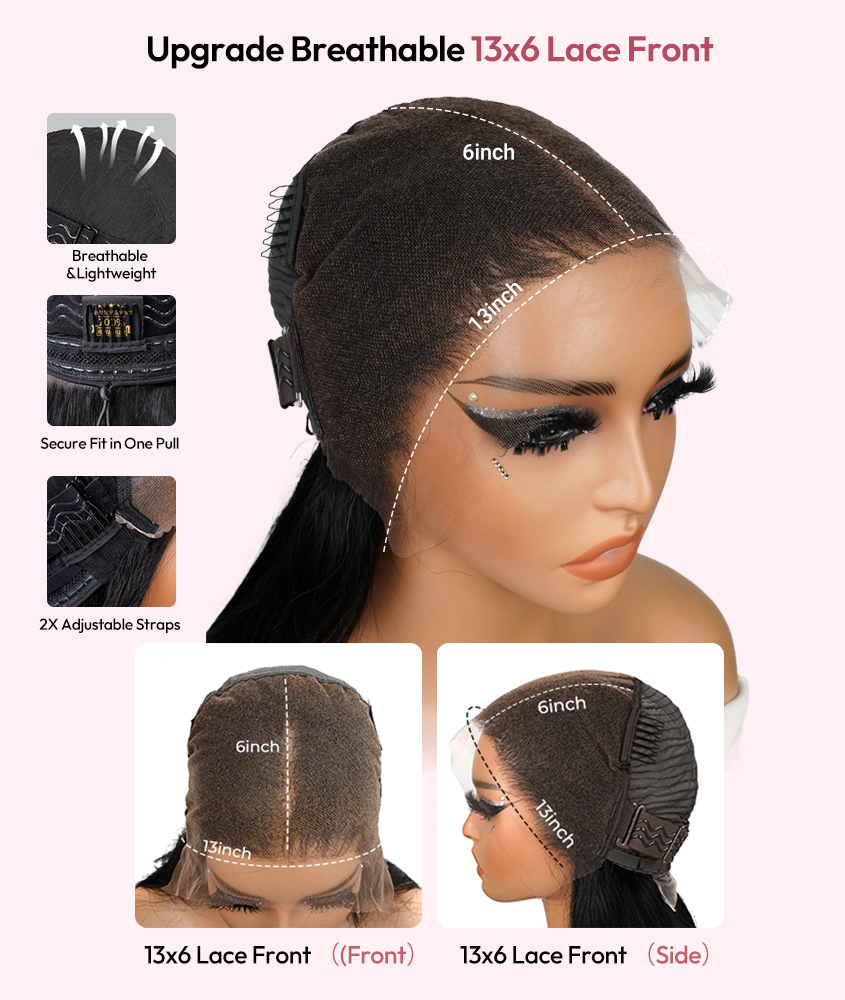 Upgrade Breathable 13x6 Lace Front