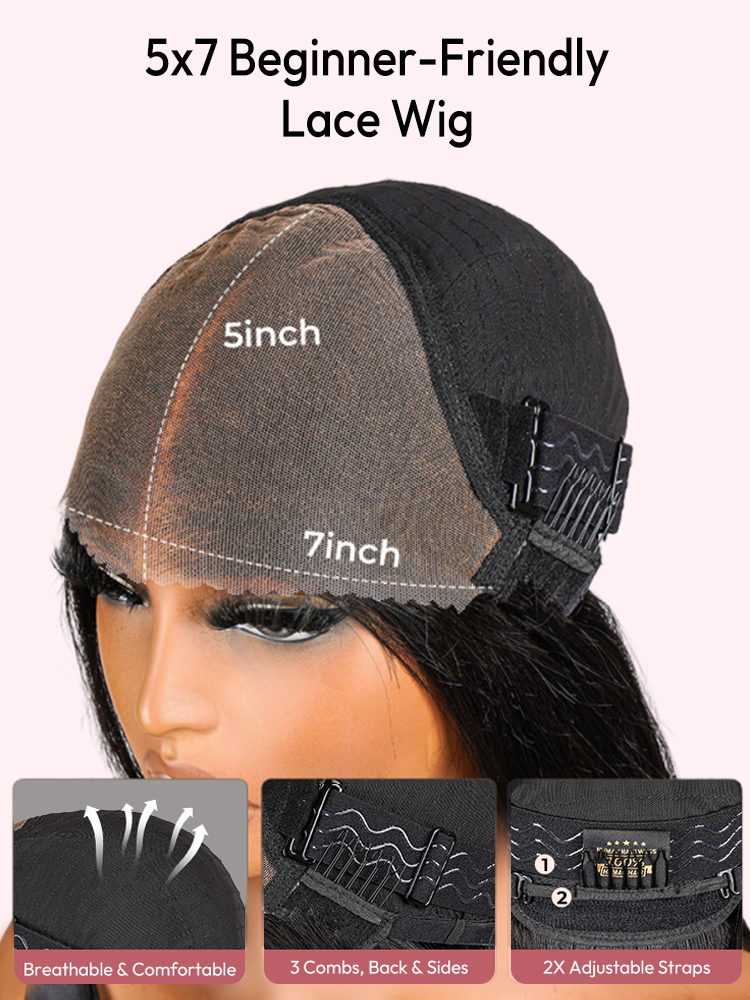 5x7 Beginner-Friendly Lace Wig