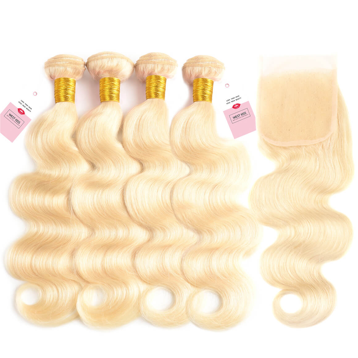 613 Blonde Hair Body Wave