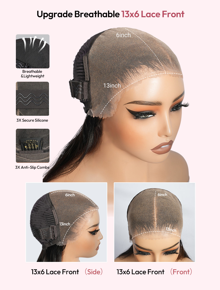 Upgrade Breathable 13x6 Lace Front