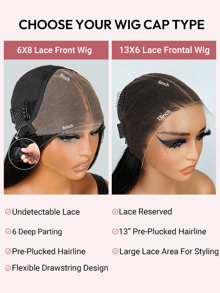 CHOOSE YOUR WIG CAP TYPE