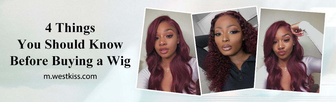 4 Things You Should Know Before Buying a Wig