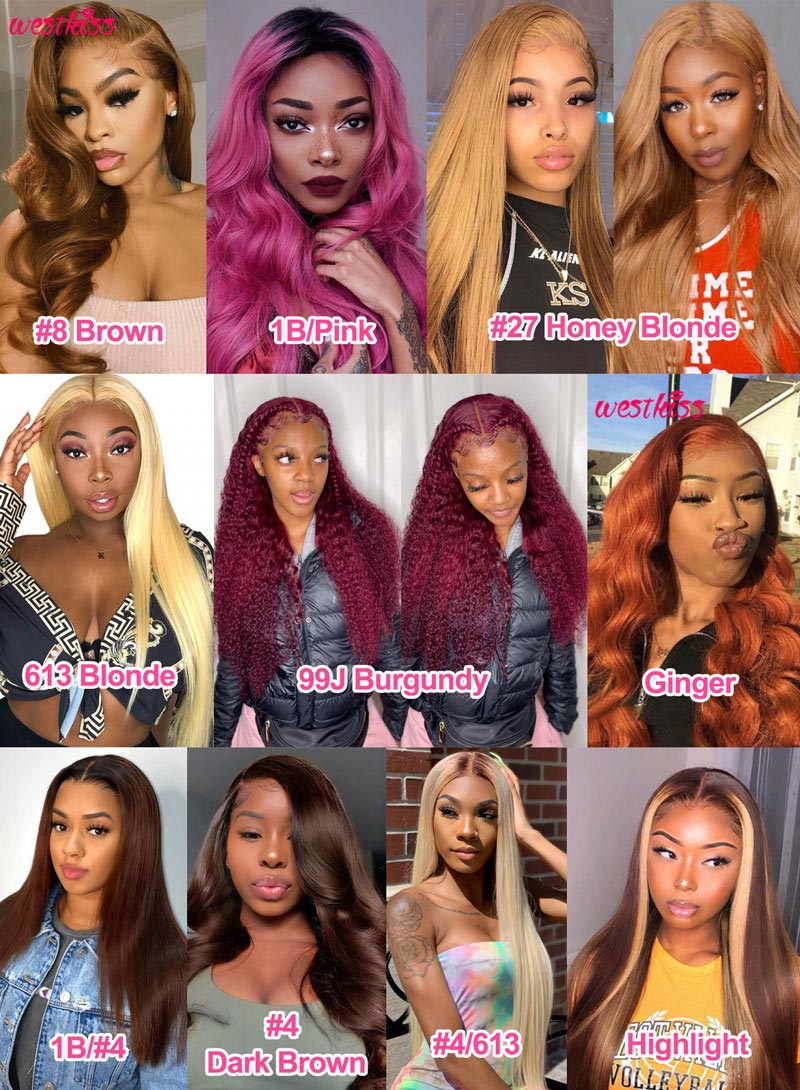 2020 HOT FASHION COLORED WIGS