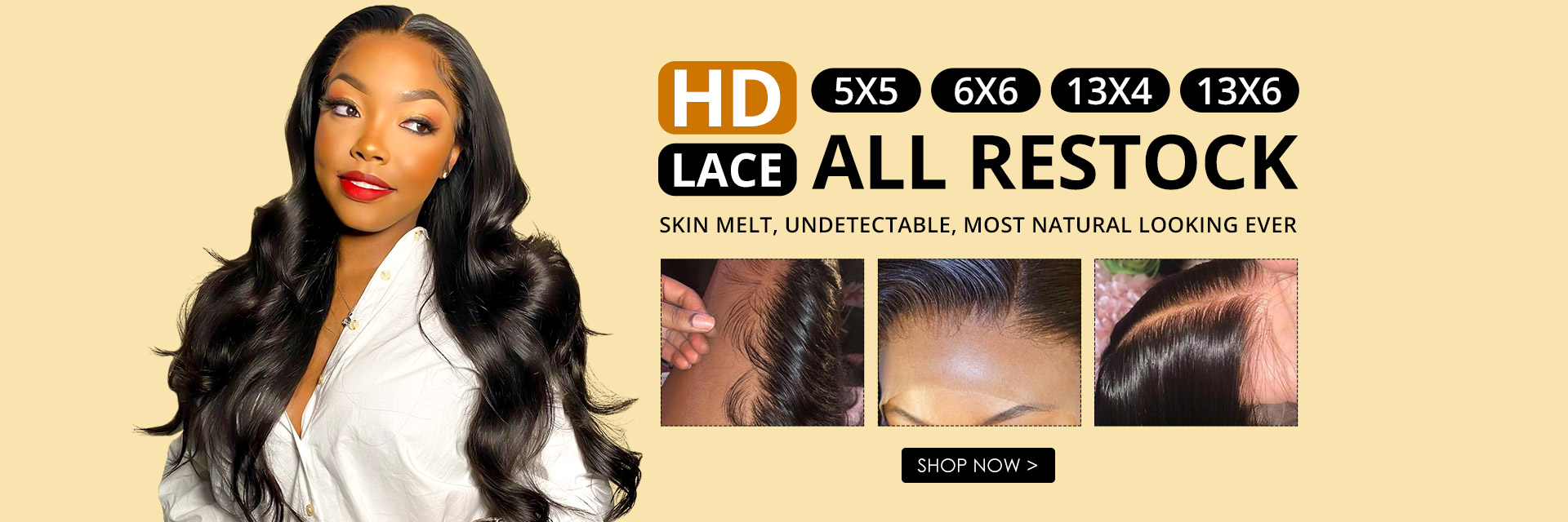 How to make an HD lace closure wig look like a frontal?