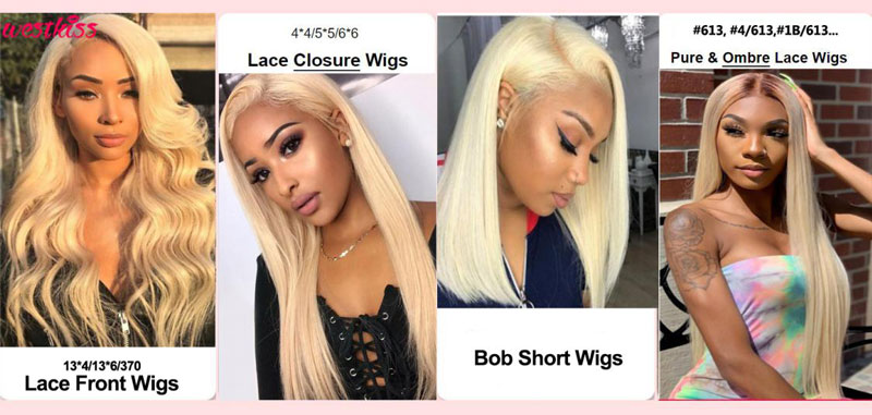 Buy 613 blonde lace wigs Tutorial on West Kiss Store