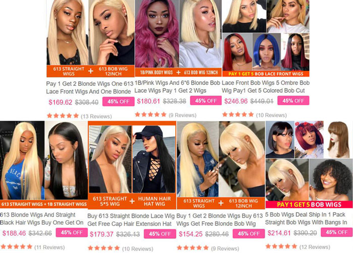 Buy 613 blonde lace wigs Tutorial on West Kiss Store