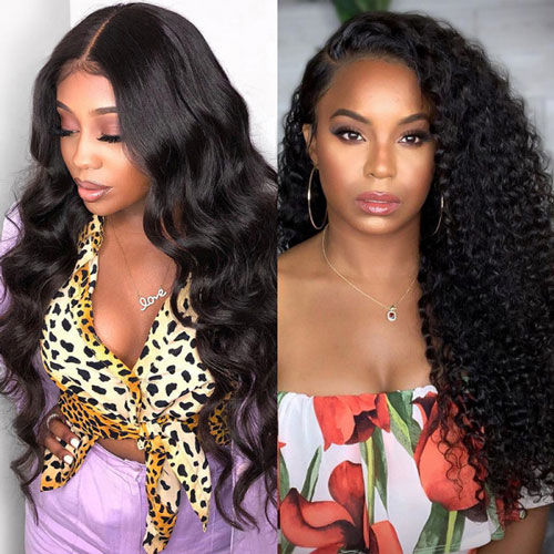Curly Lace Front Wig vs Body Wave Lace Front Wig