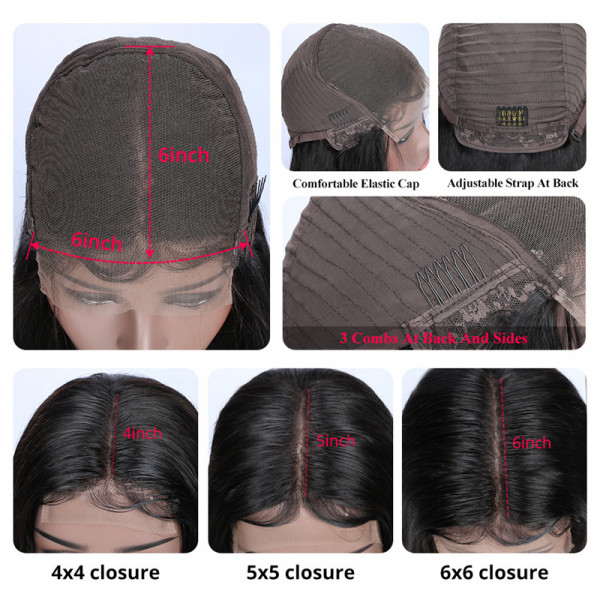 Never Let You Down: HD 6x6 Closure Wigs