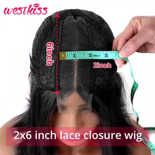 New Trend - 6 Inches Deep Parting Lace Wigs