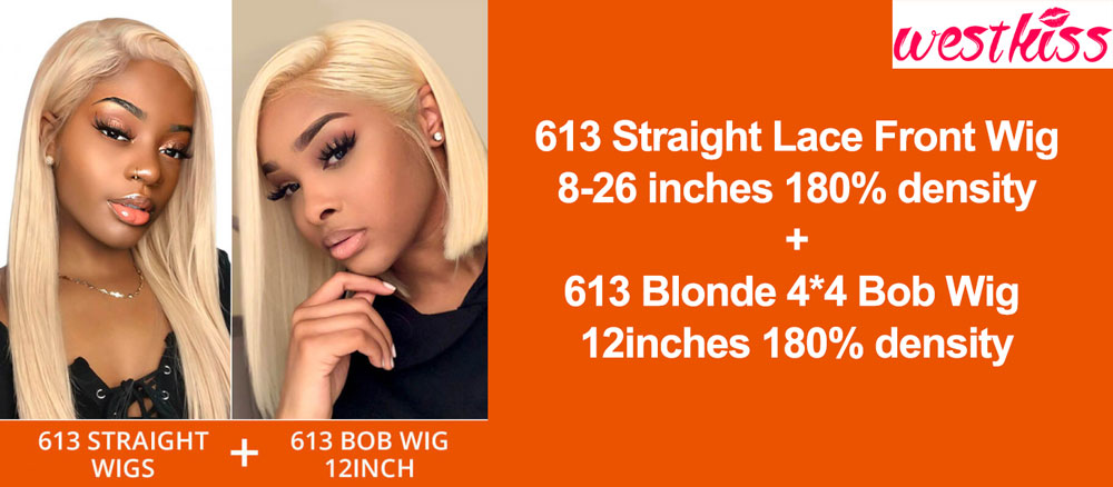 Special Deals: Pay 1 get 2 Wigs with 100% Virgin Hair on West Kiss Hair