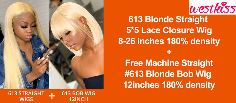 WestKiss Hair: Pay 1 Get 2 Bob Wigs Combo Deals