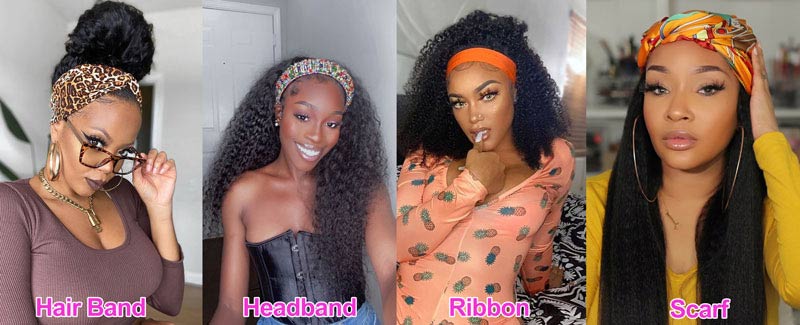 West Kiss Hair: Headband Wigs Inspiration