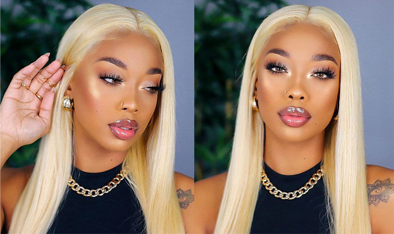 Straight 613 Lace Front Wigs