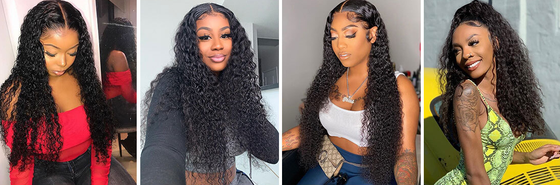 CURLY LACE FRONT WIGS