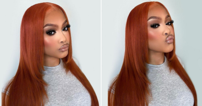 Brown color wigs