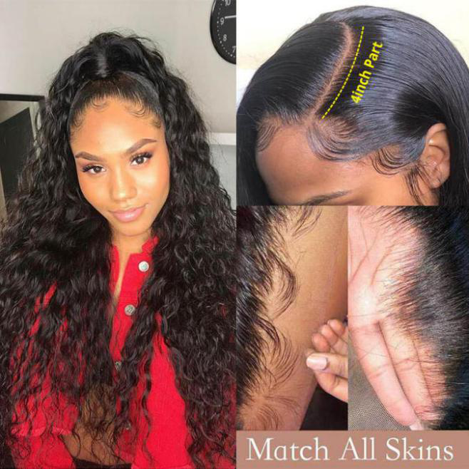 Skin melt lace wig