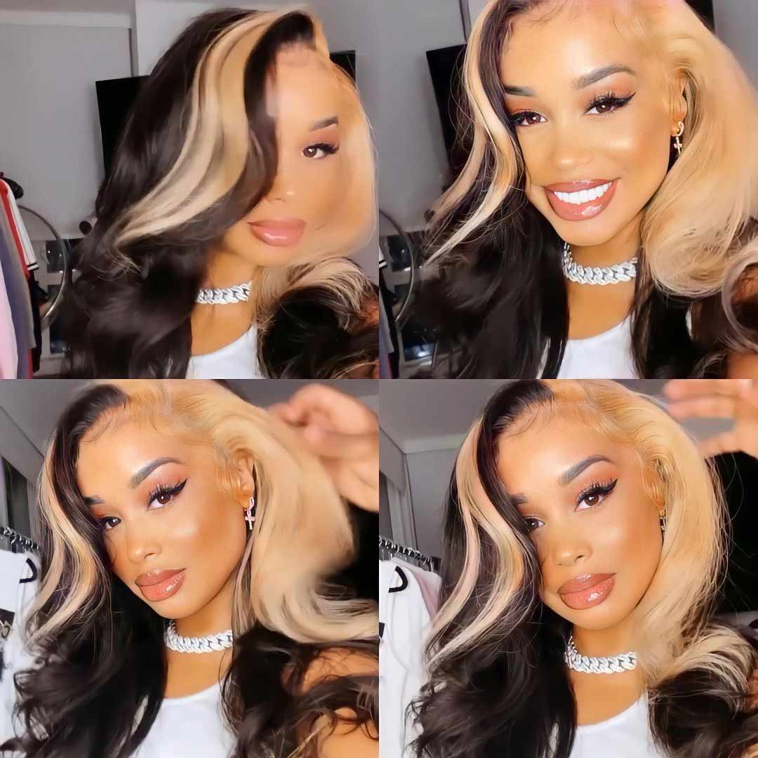 Highlight Human Hair Wig