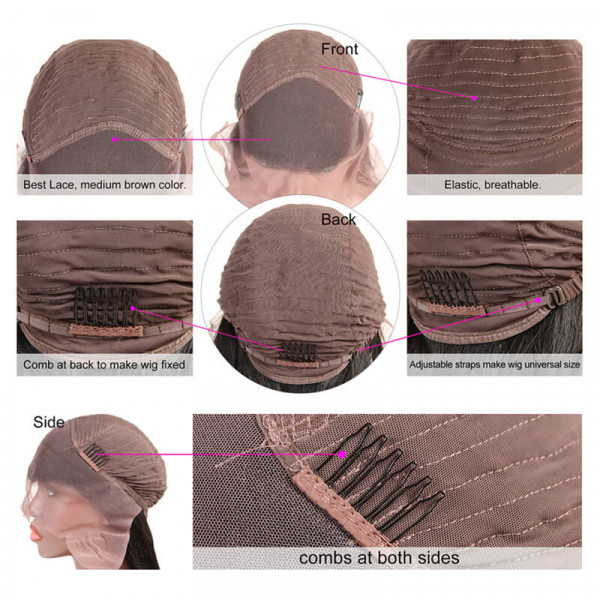 Five Different Types of Wigs Cap Construction